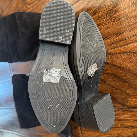 NWT! Express Black Over the knee Women's Boots, size 7 - Picture 9 of 9